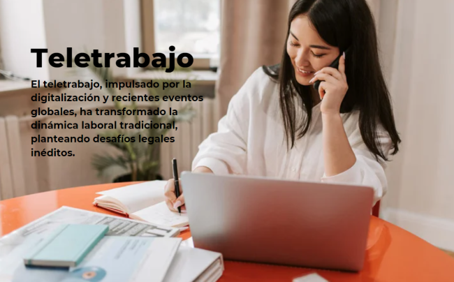 teletrabajo y legislación.