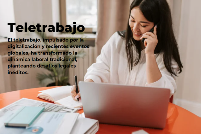 teletrabajo y legislación.